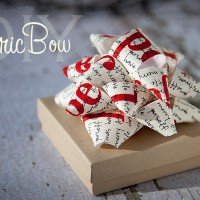 DIY Fabric Bow
