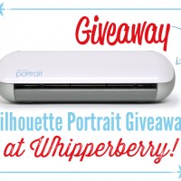 Silhouette Portrait Giveaway at Whipperberry