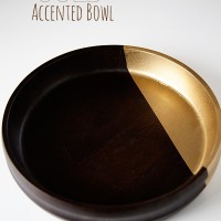 Gold Accented Bowl