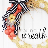 spring wreath title