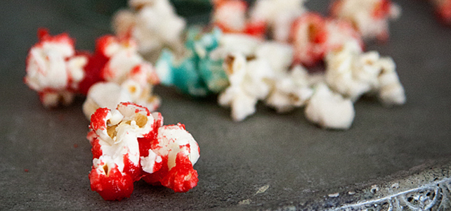 Red White and Blue Popcorn with new Author Christene Houston