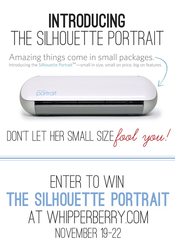 Silhouette Poortrait Giveaway at WhipperBerry copy