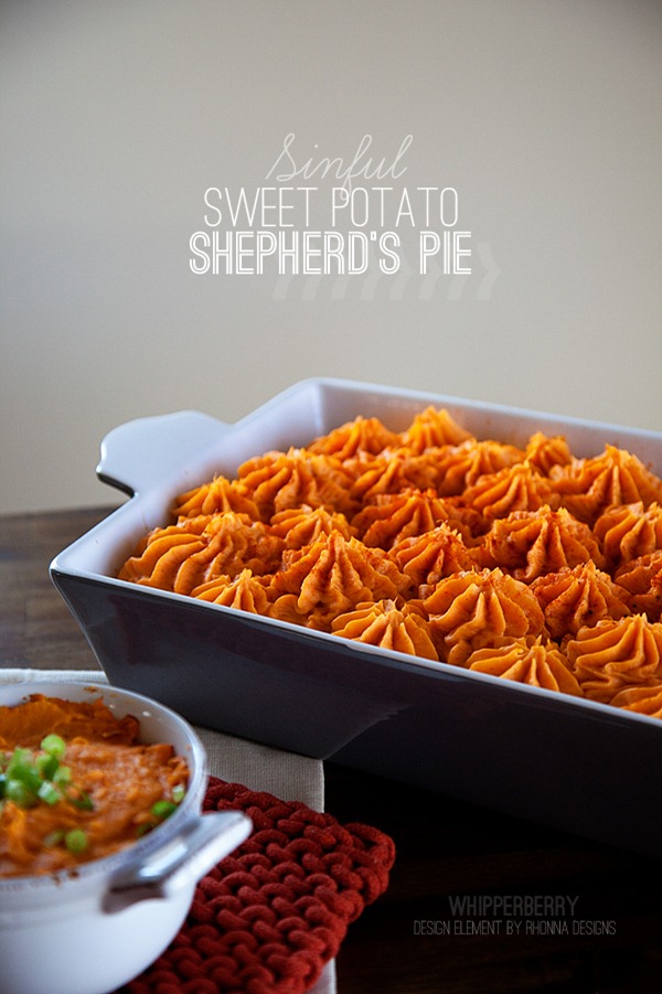 Sinful Sweet Potato Sheperd's Pie copy