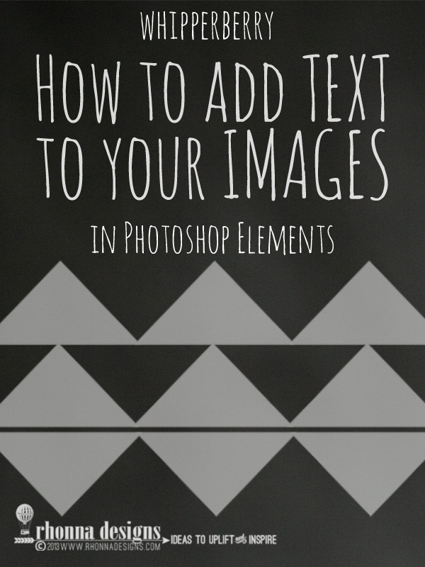 how to add text to your images