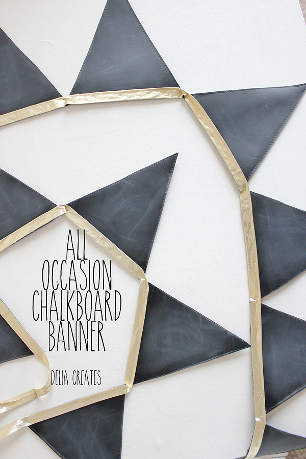 Friday Flair Link Party // Chalkboard Banner Edition
