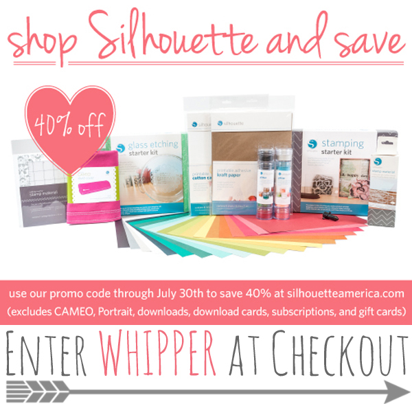 July Silhouette Promotion