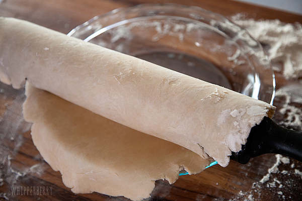 Use your rolling pin to help transfer the crust to your pie plate #pictureperfectpiecrust