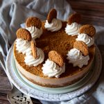 No-Bake Pumpkin Cheesecake with International Delights Simply Pure Vanilla