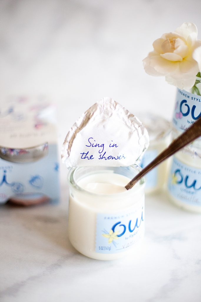 Take a little bit of ME time with Yoplait Oui yogurt and WhipperBerry