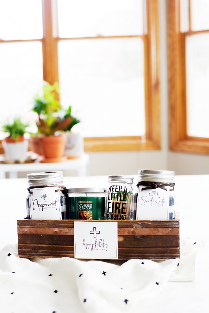 Help your friends and family survive the holidays with this spa inspired holiday survival kit. Created with fun @ballcanning Sharing Jars and @theyankeehill candles. The perfect holiday gift from WhipperBerry