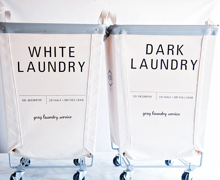Who wants boring laundry bins? Dress-up your bins with this fabulous design created by WhipperBerry for the Cricut Iron-On Lite. Grab your canvas laundry bins and apply with the Cricut Easy Press to create a little bit of sophistication for your laundry room • WhipperBerry