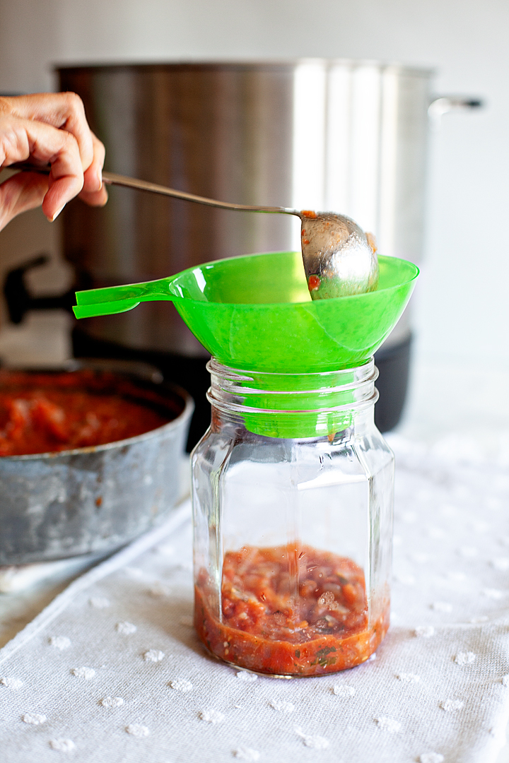  I was recently introduced to a simple Roasted Garlic and Roma tomato sauce recipe from Ball® Fresh Preserving that I have been dying to try. I knew it was going to be a GREAT base for my favorite Israeli Shakshuka dish and boy was I right. Come learn how to make this fabulous sauce for your family.