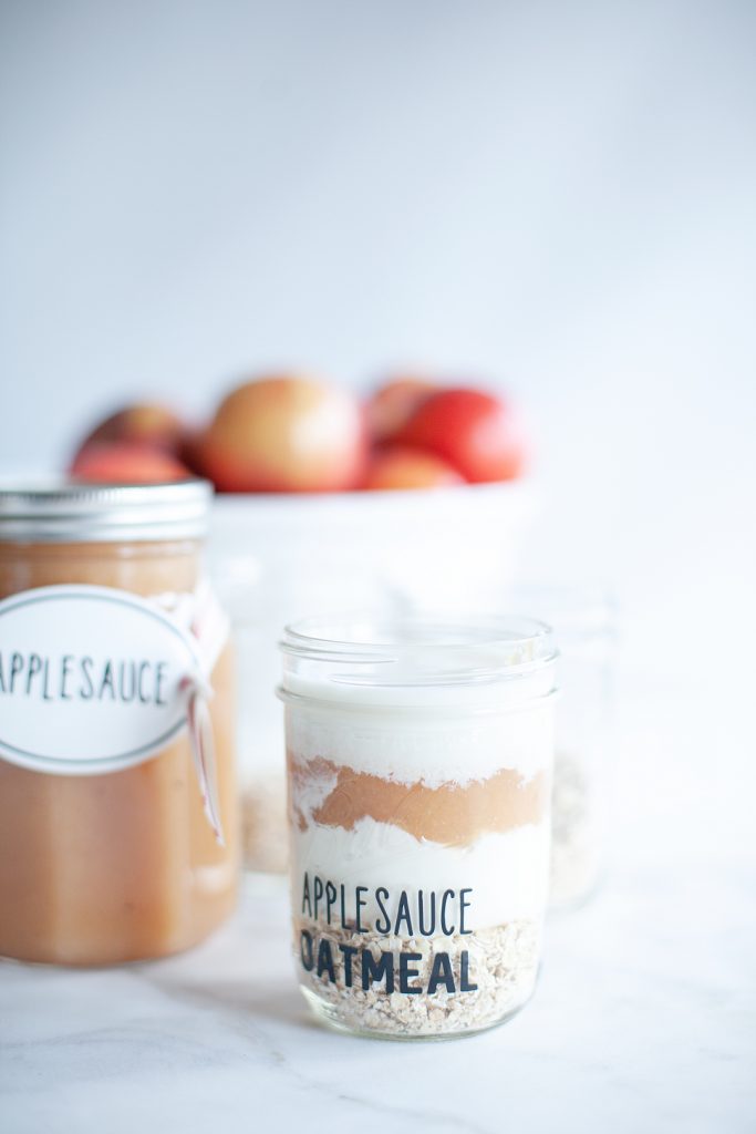 Not to knock commercially prepared applesauce, but when you have the opportunity to enjoy homemade applesauce, you will know the difference. It’s sweet and tangy with the perfect texture. Not to mention the fact that it harmonizes well with many different notes on your palette AND, it’s super easy to make! #applesauce #applesaucerecipe #homemadeapplesauce