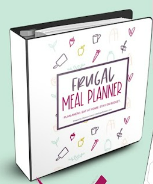 Frugal Meal Planner ONE YEAR MEAL PLAN Recipe Binder Meal Planning Pri