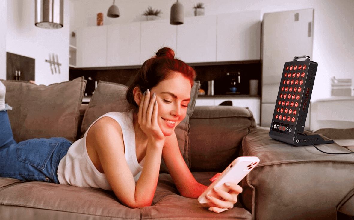 red light therapy at home