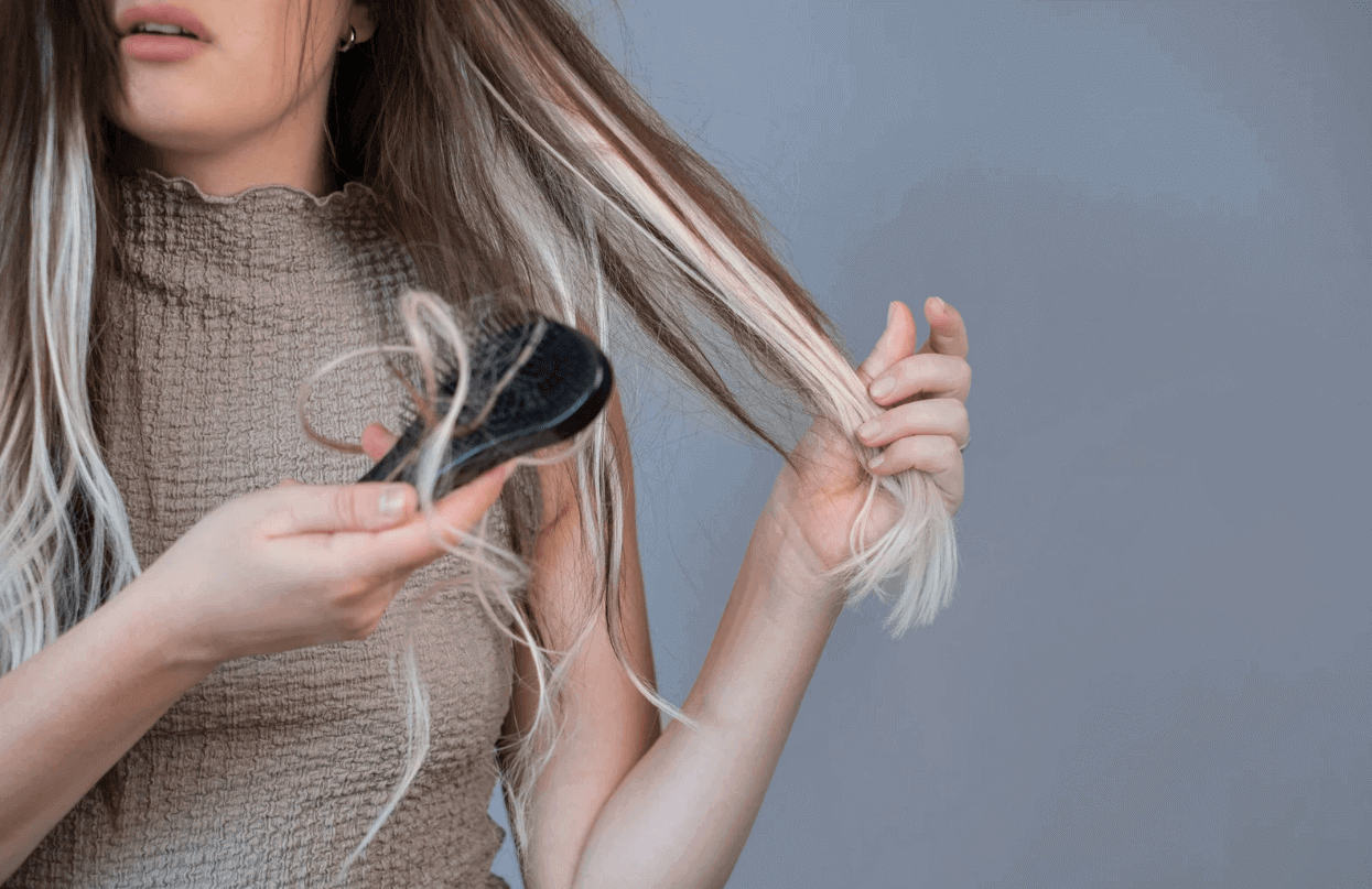 signs of hair thinning