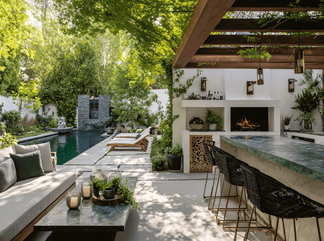 backyard patio design