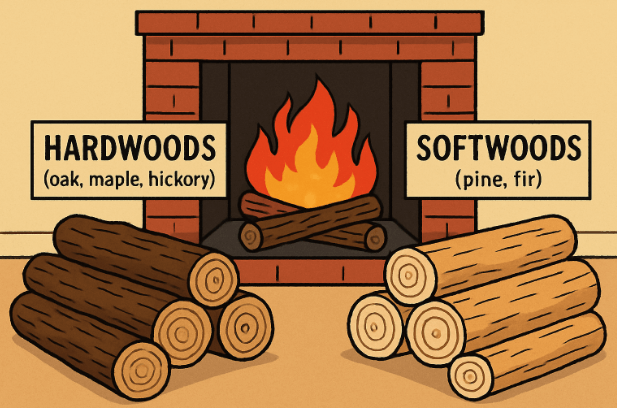 hardwood vs softwood