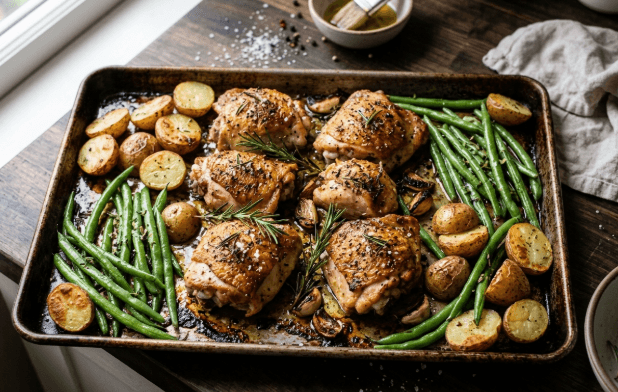 Sheet Pan Chicken Dinners 