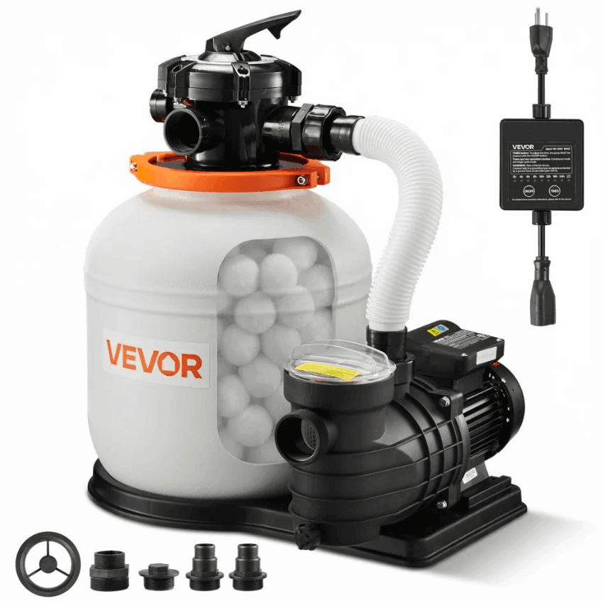 sand filter pump for backyard pools