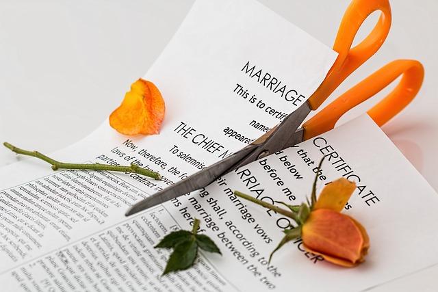 california divorce records