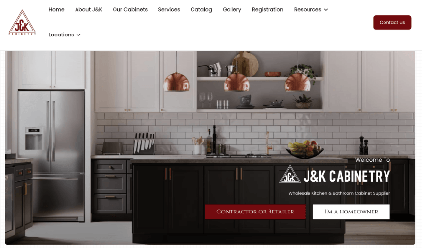 J&K Cabinetry - Wholesale Cabinet Suppliers