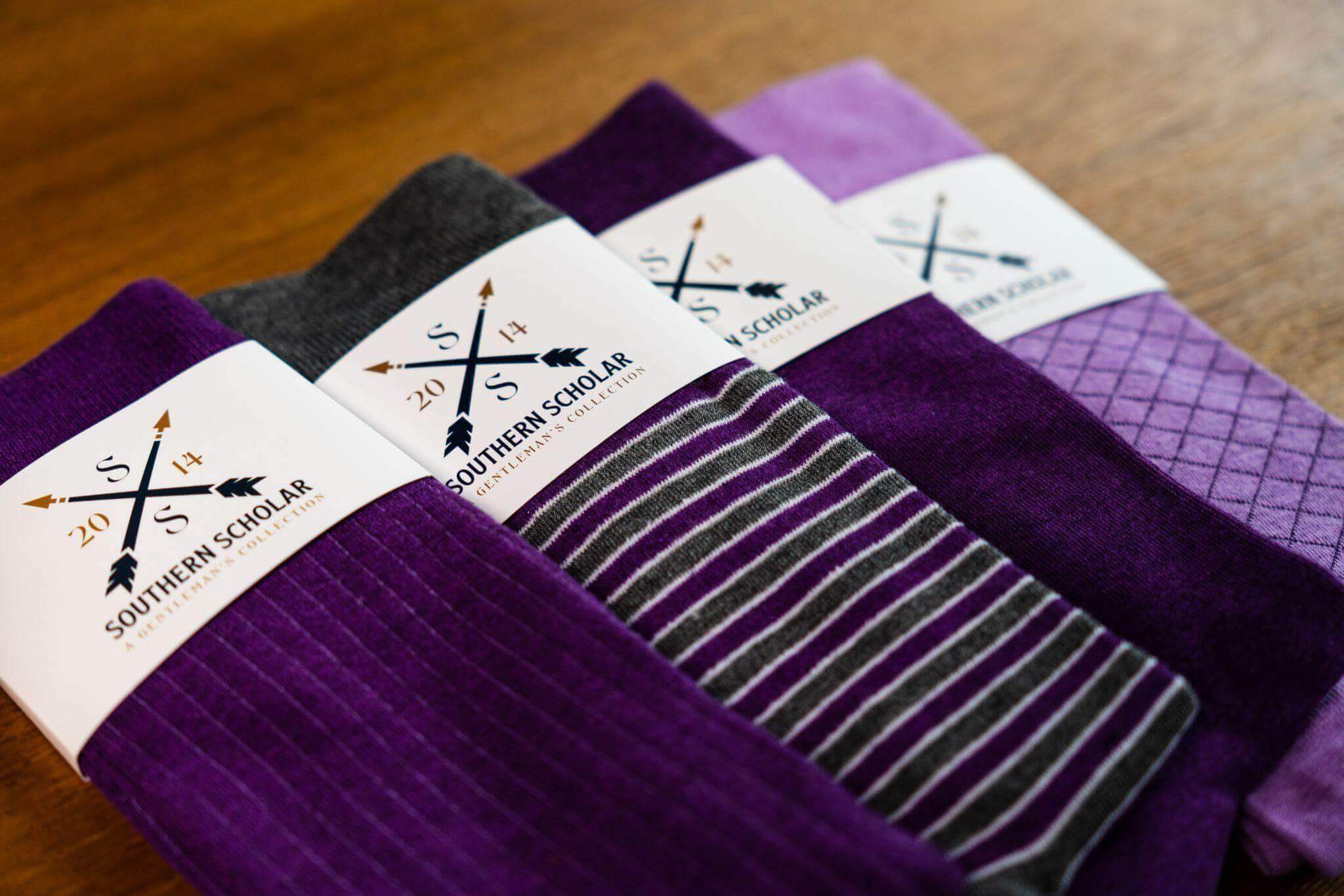 Southern Scholar professional dress socks display