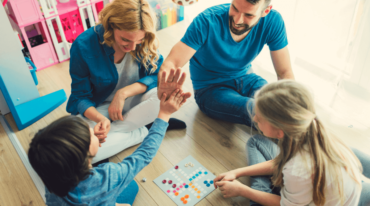family game with dice